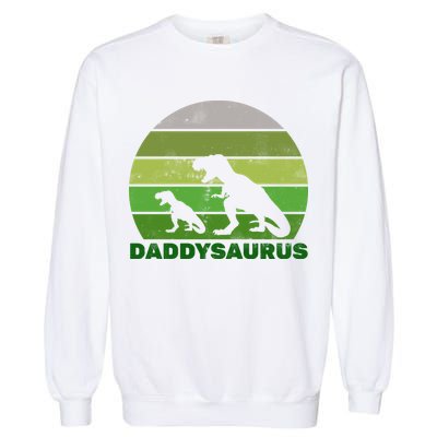 Retro Daddysaurus  Garment-Dyed Sweatshirt