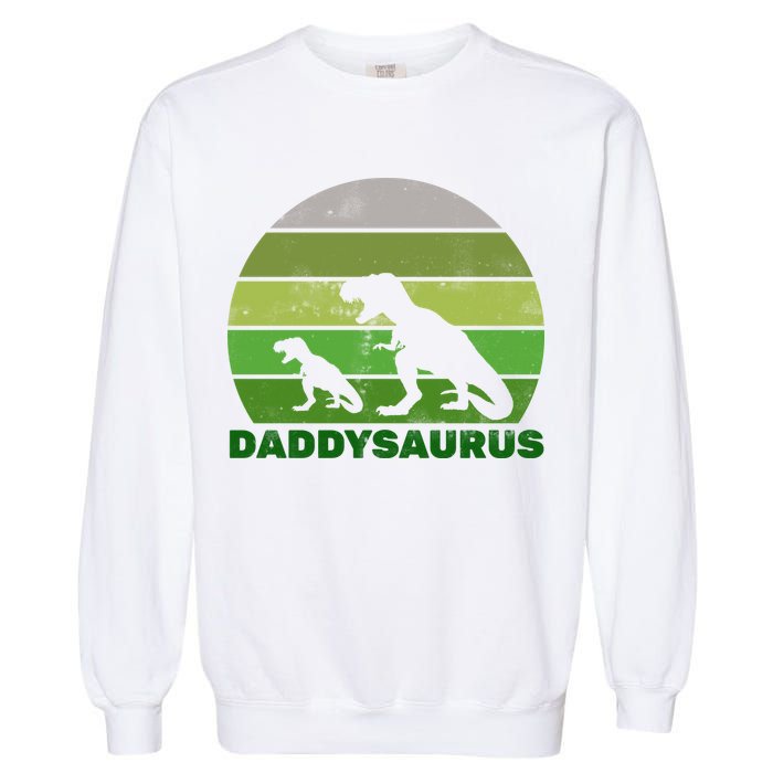 Retro Daddysaurus  Garment-Dyed Sweatshirt