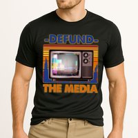 Retro Defund the Media Vintage TV Set Performance Shirt