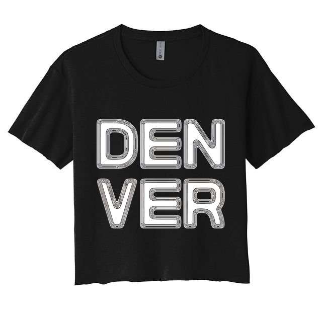 Retro Denver Crop Top