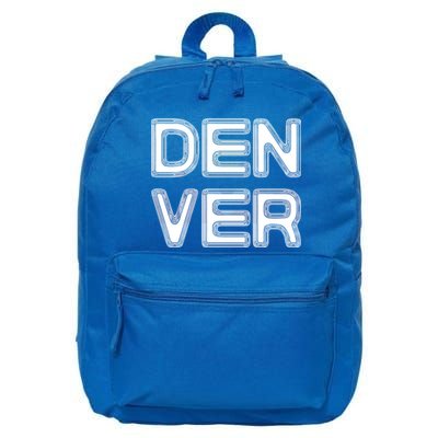 Retro Denver 16 in Basic Backpack