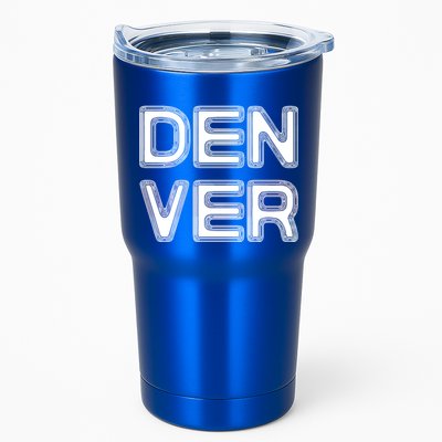 Retro Denver Tumbler