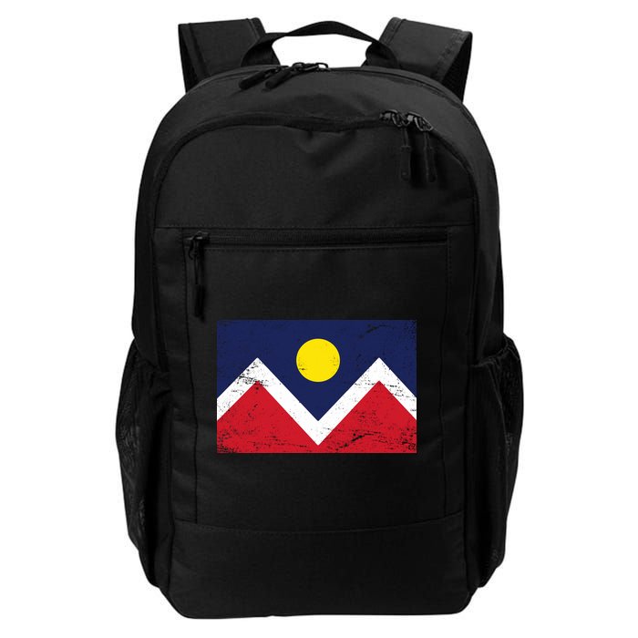 Retro Denver Colorado Flag Backpack