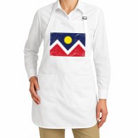 Retro Denver Colorado Flag Apron