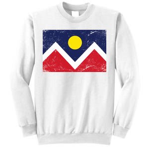 Retro Denver Colorado Flag Sweatshirt