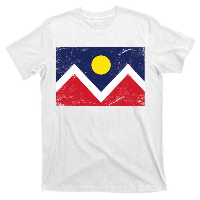 Retro Denver Colorado Flag T-Shirt