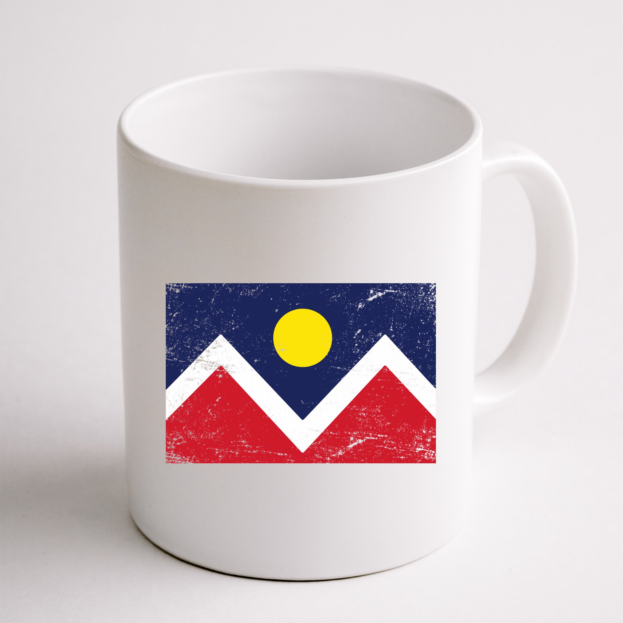 Retro Denver Colorado Flag Mug