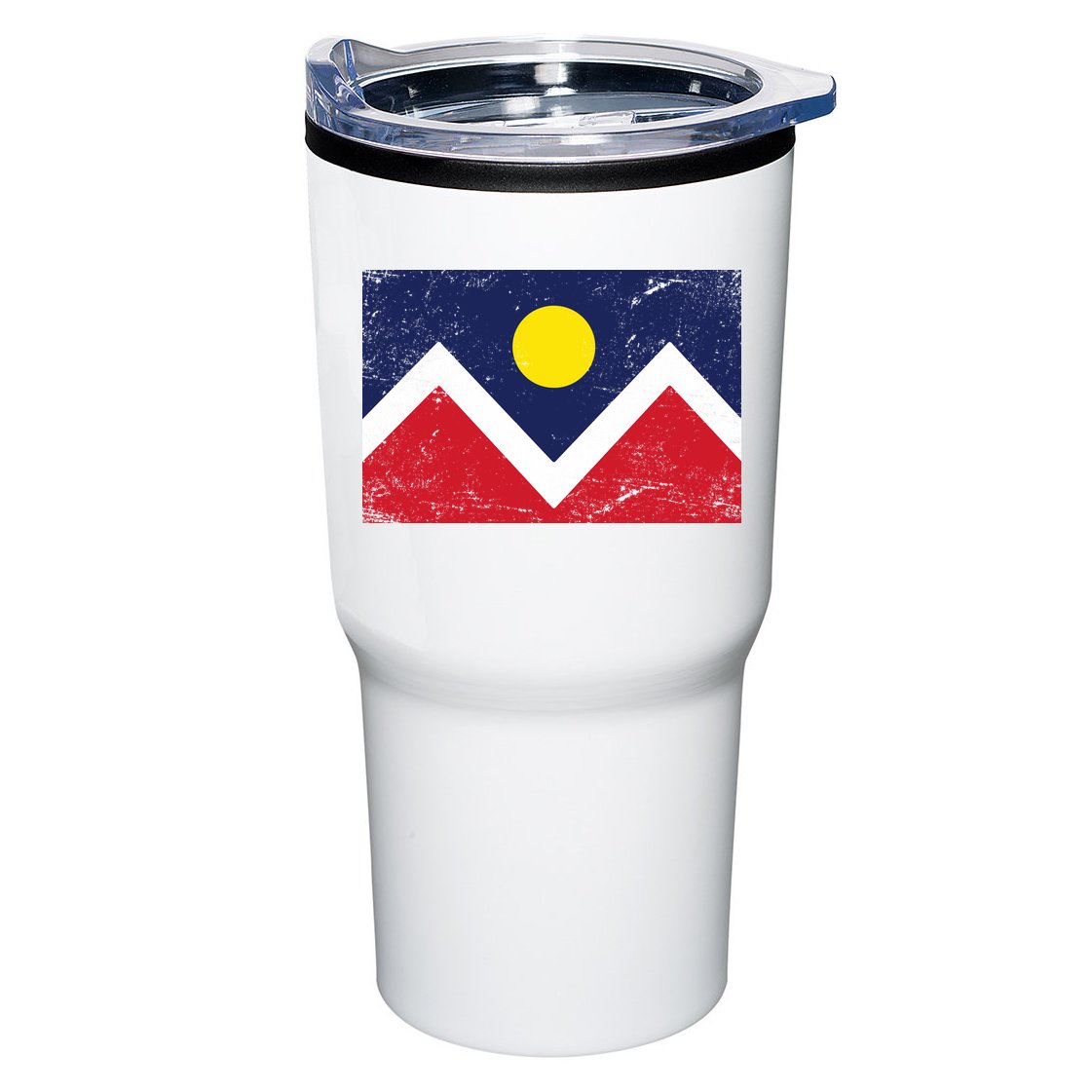 Retro Denver Colorado Flag Tumbler