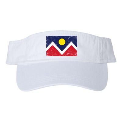 Retro Denver Colorado Flag Visor