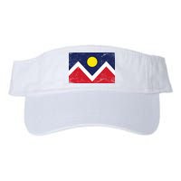Retro Denver Colorado Flag Visor