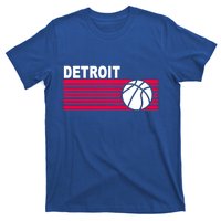 Retro Detroit Basketball Classic Logo T-Shirt