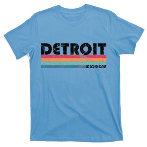 Retro Detroit Michigan T-Shirt