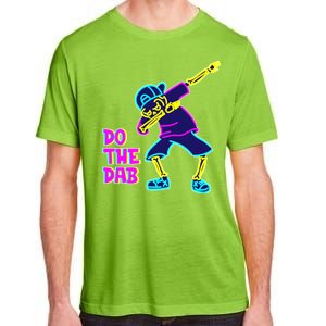 Retro Do the Dab Neon Skeleton Adult ChromaSoft Performance T-Shirt