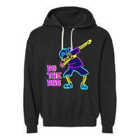 Retro Do the Dab Neon Skeleton Garment-Dyed Fleece Hoodie