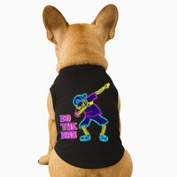 Retro Do the Dab Neon Skeleton Doggie Tank