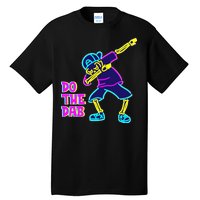 Retro Do the Dab Neon Skeleton Tall T-Shirt