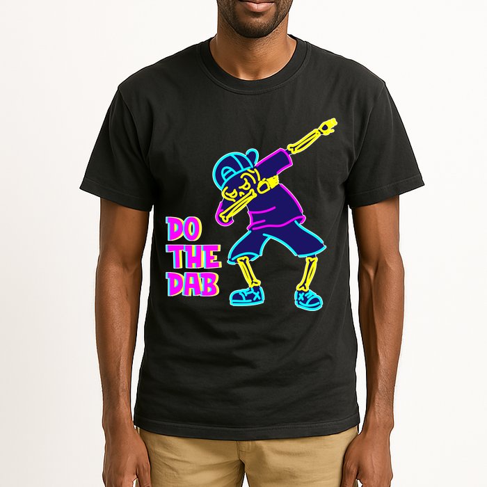 Retro Do the Dab Neon Skeleton Tall T-Shirt