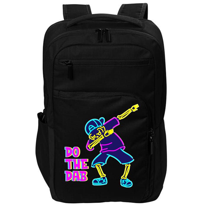 Retro Do the Dab Neon Skeleton Impact Tech Backpack