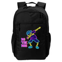 Retro Do the Dab Neon Skeleton Daily Commute Backpack