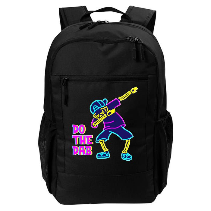 Retro Do the Dab Neon Skeleton Daily Commute Backpack