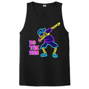 Retro Do the Dab Neon Skeleton PosiCharge Competitor Tank