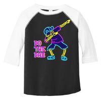 Retro Do the Dab Neon Skeleton Toddler Fine Jersey T-Shirt