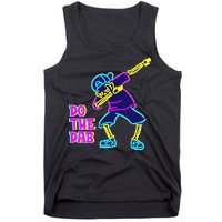 Retro Do the Dab Neon Skeleton Tank Top