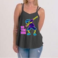 Retro Do the Dab Neon Skeleton Women's Strappy Tank