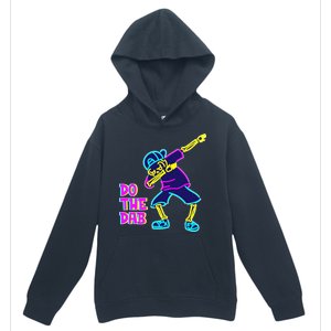 Retro Do the Dab Neon Skeleton Urban Pullover Hoodie