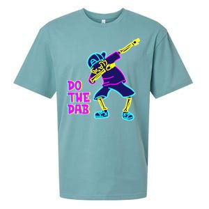 Retro Do the Dab Neon Skeleton Sueded Cloud Jersey T-Shirt