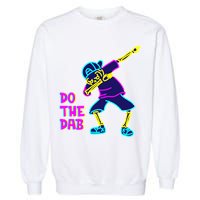 Retro Do the Dab Neon Skeleton Garment-Dyed Sweatshirt