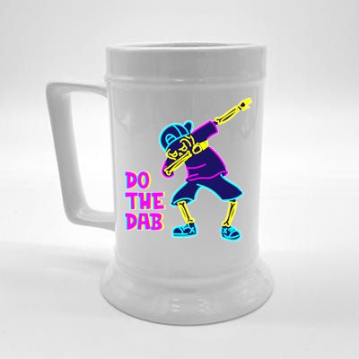 Retro Do the Dab Neon Skeleton Beer Stein