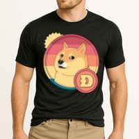 Retro DogeCoin Cooling Performance Crew T-Shirt