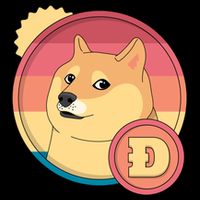 Retro DogeCoin Cooling Performance Crew T-Shirt