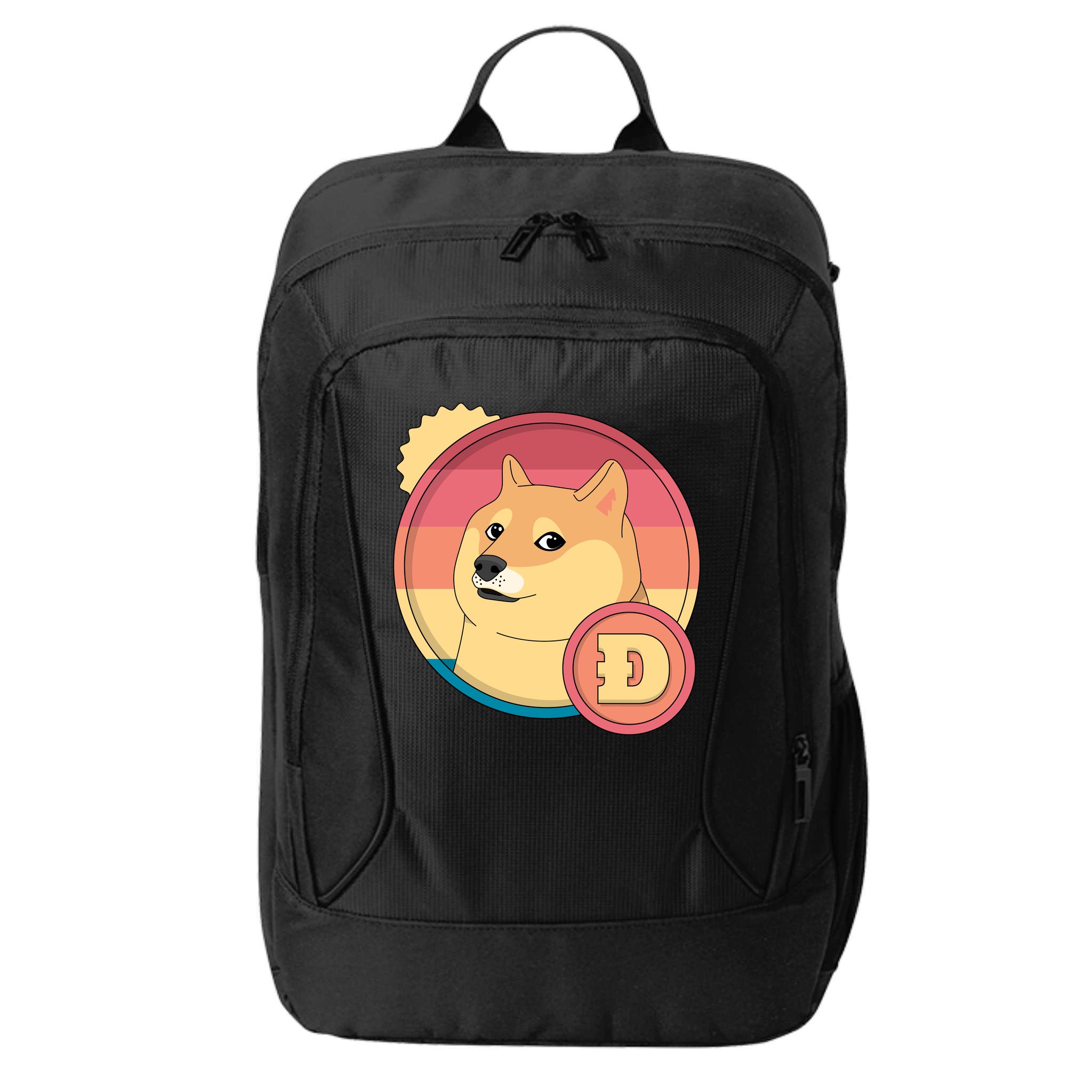 Retro DogeCoin City Backpack
