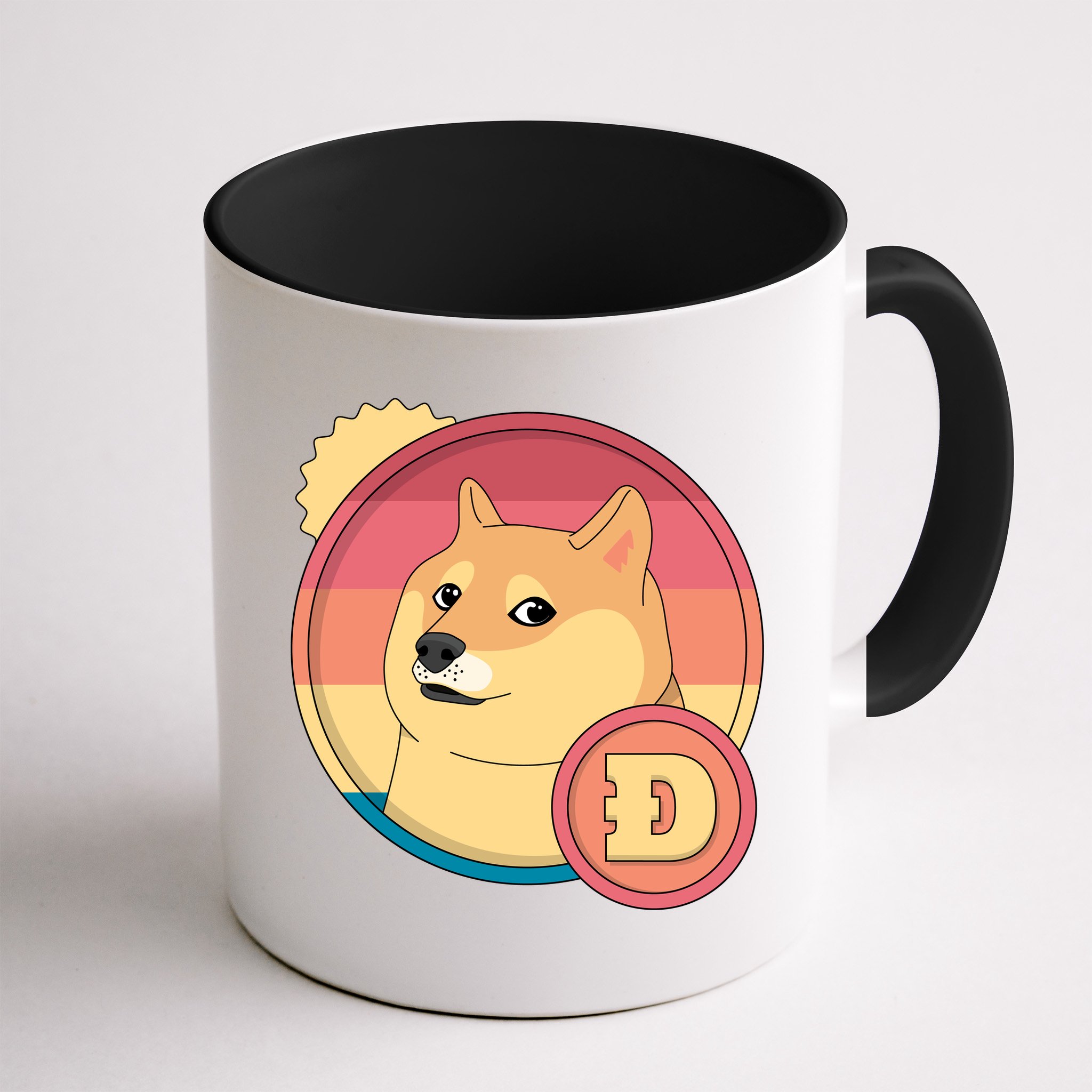 Retro DogeCoin Mug