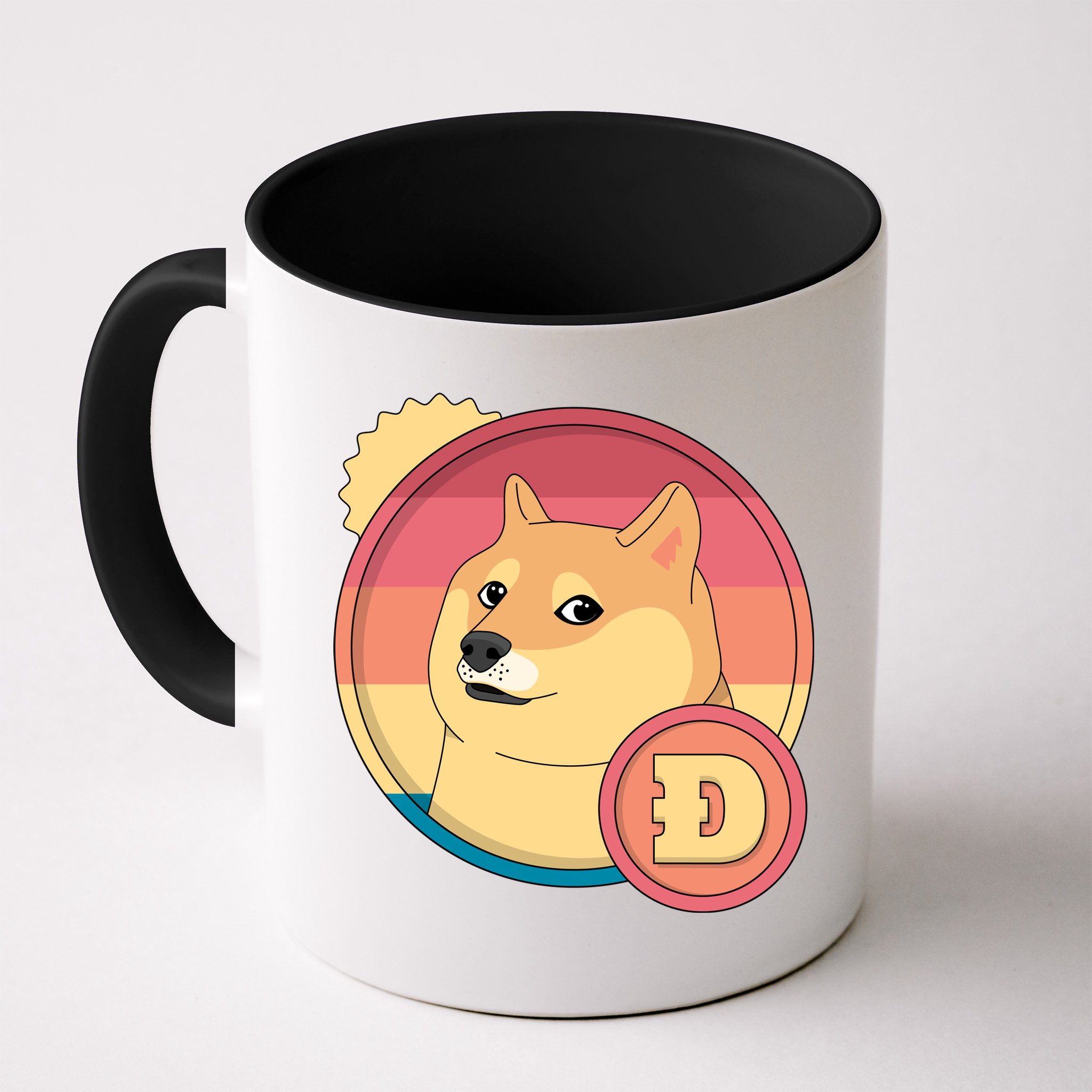 Retro DogeCoin Mug