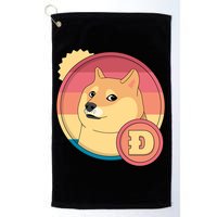 Retro DogeCoin Golf Towel