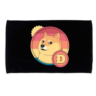 Retro DogeCoin Microfiber Hand Towel