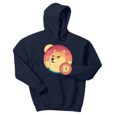 Retro DogeCoin Kids Hoodie