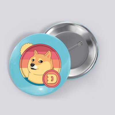 Retro DogeCoin Button