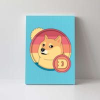 Retro DogeCoin Canvas