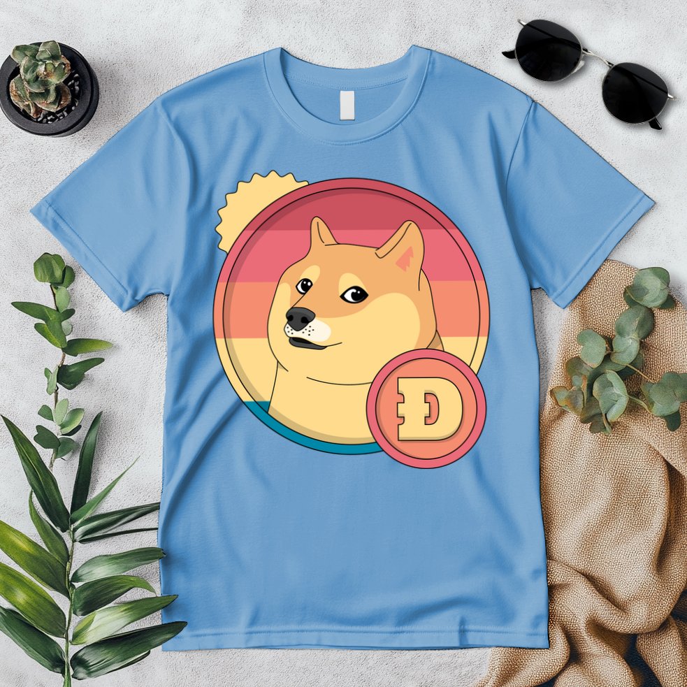 Retro DogeCoin Premium T-Shirt