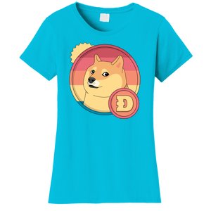 Retro DogeCoin Women's T-Shirt