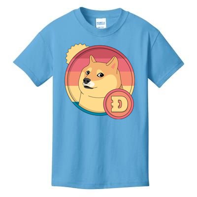 Retro DogeCoin Kids T-Shirt