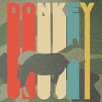 Retro Donkey Logo Legacy Tie Dye Trucker Hat
