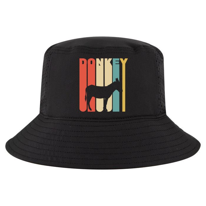Retro Donkey Logo Cool Comfort Performance Bucket Hat