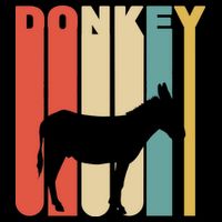 Retro Donkey Logo T-Shirt