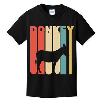 Retro Donkey Logo Kids T-Shirt