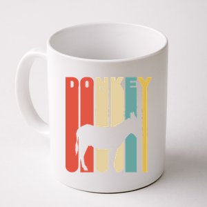 Retro Donkey Logo Coffee Mug